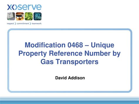 Unique Property Reference Number .